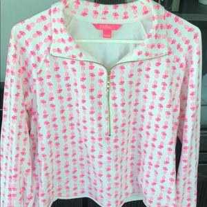 Lilly Pulitzer Fineapple Cropped Skipper L